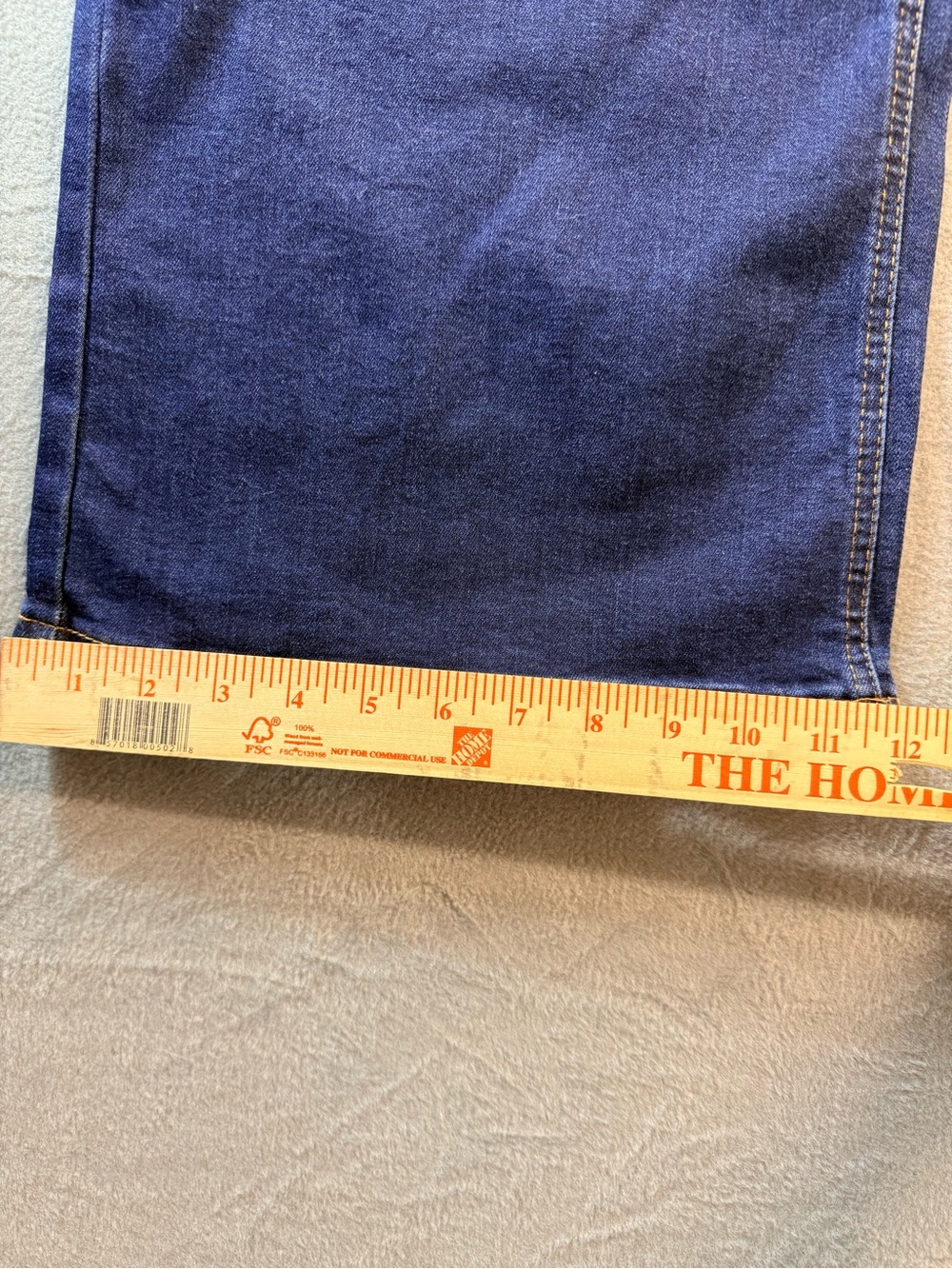 Universal Thread - Wide-Leg Dark Blue Women’s Jeans - Picture 7 of 11